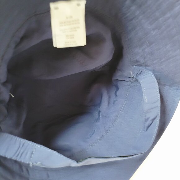 LIFE IS GOOD Embroidered Red Fire Truck Navy Bucket Sun Hat 6-12M - Picture 3 of 4